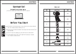 Предварительный просмотр 2 страницы Costway HW66535 User Manual