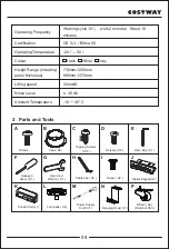 Preview for 4 page of Costway HW67549DE User Manual