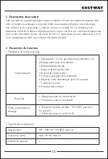 Preview for 33 page of Costway HW67549DE User Manual