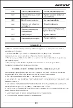 Preview for 89 page of Costway HW67549DE User Manual