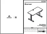 Costway HW67581 User Manual preview