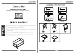 Предварительный просмотр 2 страницы Costway HW67786 User Manual