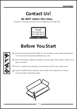 Preview for 2 page of Costway HW68058-13 User Manual