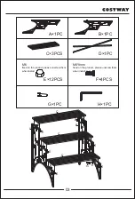 Preview for 3 page of Costway HZ10027 User Manual