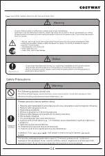 Preview for 4 page of Costway JL10004 User Manual