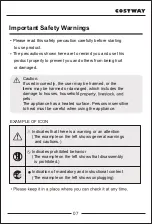 Предварительный просмотр 7 страницы Costway JL10005WL User Manual