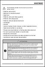 Предварительный просмотр 8 страницы Costway JL10005WL User Manual