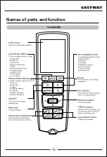 Предварительный просмотр 16 страницы Costway JL10005WL User Manual