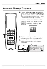 Предварительный просмотр 21 страницы Costway JL10005WL User Manual