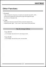 Предварительный просмотр 28 страницы Costway JL10005WL User Manual