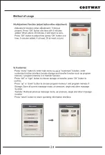 Предварительный просмотр 24 страницы Costway JL10008 User Manual