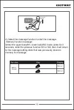 Preview for 15 page of Costway JL10009 User Manual