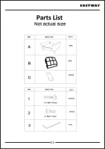 Preview for 3 page of Costway JV10104 User Manual