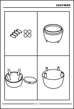 Preview for 3 page of Costway JZ10005 User Manual