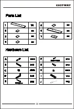 Предварительный просмотр 3 страницы Costway JZ10026 User Manual