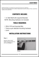 Preview for 3 page of Costway KC52264 User Manual