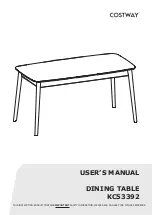 Costway KC53392 User Manual preview