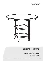 Costway KC53575 User Manual preview