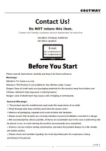 Preview for 3 page of Costway NP10328 User Manual