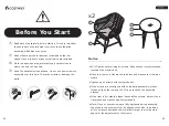 Предварительный просмотр 2 страницы Costway OP70837 User Manual