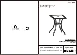 Costway Patiojoy HW54000 User Manual preview