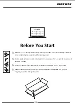 Preview for 2 page of Costway PATIOJOY HW64400 User Manual