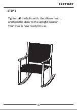 Preview for 8 page of Costway PATIOJOY HW64400 User Manual