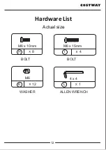 Preview for 12 page of Costway PATIOJOY HW64400 User Manual