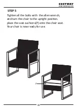 Предварительный просмотр 9 страницы Costway Patiojoy HW64403 User Manual