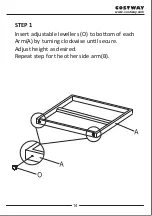 Предварительный просмотр 14 страницы Costway Patiojoy HW64403 User Manual