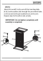 Предварительный просмотр 15 страницы Costway Patiojoy HW64403 User Manual