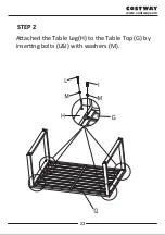 Предварительный просмотр 23 страницы Costway Patiojoy HW64403 User Manual