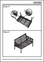 Предварительный просмотр 6 страницы Costway PATIOJOY HW65783 User Manual