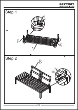 Предварительный просмотр 4 страницы Costway Patiojoy HW65784 User Manual