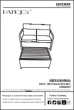 Preview for 2 page of Costway PATIOJOY HW66927 User Manual