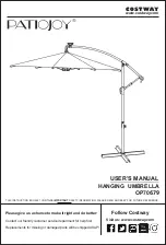 Costway Patiojoy OP70679 User Manual предпросмотр