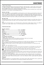 Preview for 13 page of Costway SP37359 User Manual