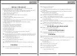 Preview for 3 page of Costway SuperFit Sp37460 User Manual