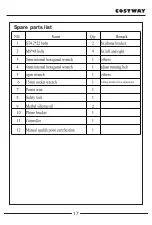 Предварительный просмотр 17 страницы Costway SuperFit SP37522 User Manual