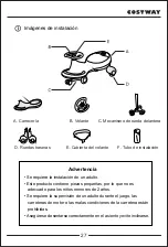 Предварительный просмотр 27 страницы Costway TQ10001 User Manual