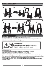 Предварительный просмотр 3 страницы Costway TY590373 User Manual