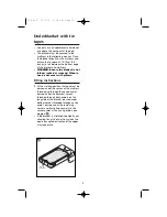 Предварительный просмотр 4 страницы Cosy Comfort IB75000 Instructions Manual