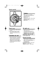 Предварительный просмотр 5 страницы Cosy Comfort IB75000 Instructions Manual