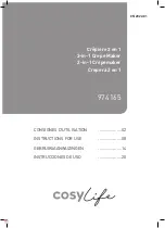 Preview for 1 page of COSYLIFE 974165 Instructions For Use Manual