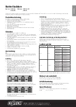 Preview for 2 page of Cotech 9150-UK User Manual