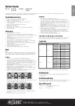 Preview for 3 page of Cotech 9150-UK User Manual