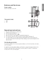 Предварительный просмотр 5 страницы Cotech CH241 Original Instructions Manual