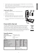 Preview for 7 page of Cotech DF-AF1833C Original Instructions Manual