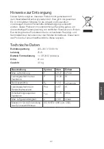 Предварительный просмотр 27 страницы Cotech FTD-DC Manual