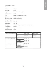 Preview for 5 page of Cotech HY3315A1 Owner'S Manual